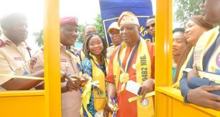 During the presentation of the yellow kiosk
