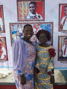 The head girl and her mum