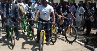 Bicycle ride at LASU