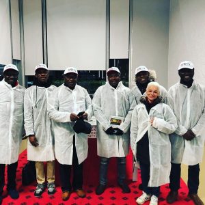 Nigerian team with French  Agricultural Councillor, Dr.Sonia Daracq