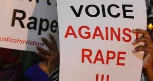 Raise voice against rape