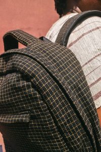 Bag made from recycled materials